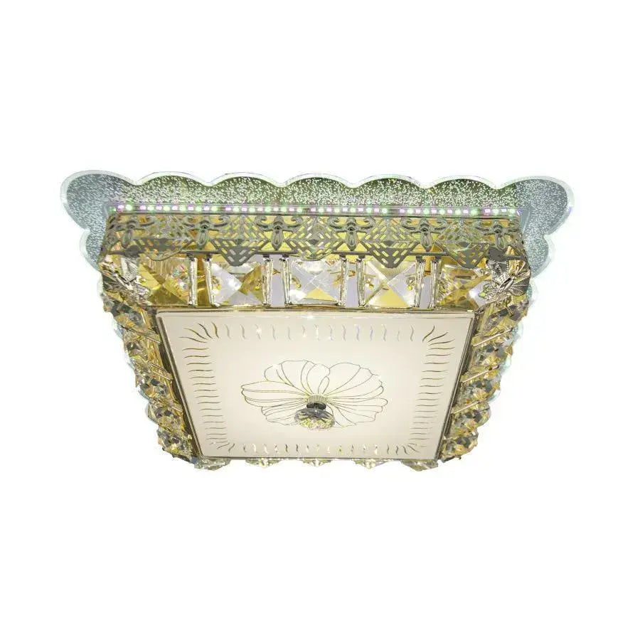 Żyrandol LED Anaida, 48W, Złoty, 3000K, RGB