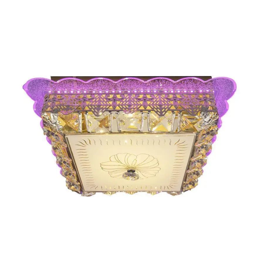 Żyrandol LED Anaida, 48W, Złoty, 3000K, RGB