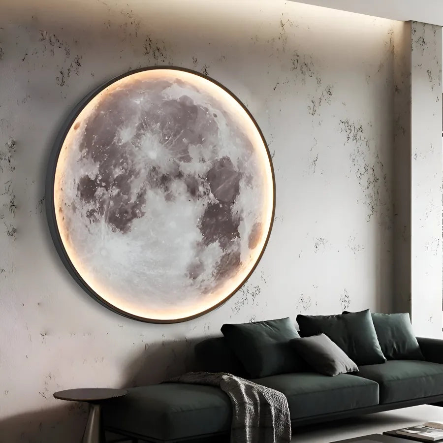 Dekoracyjna lampa ścienna LED Luna 68W średnica 120CM 3000/4000/6000K