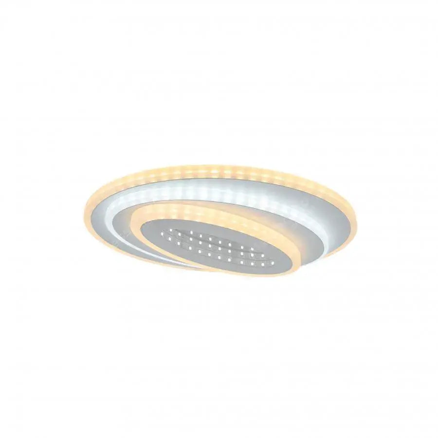 Żyrandol LED NEXA 3D 36W, owalny, światło zimne/ciepłe/neutralne, biały