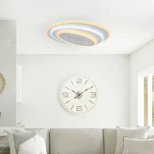 Żyrandol LED NEXA Oval 3D, 36 W, biały, zimne/ciepłe/neutralne światło