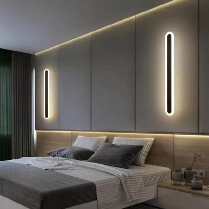 Żyrandol LED Cassius 24W Czarny Biały