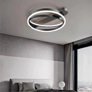 Żyrandol LED CERELIS 90W z pilotem, zimne/ciepłe/neutralne światło, ściemnialny, czarny