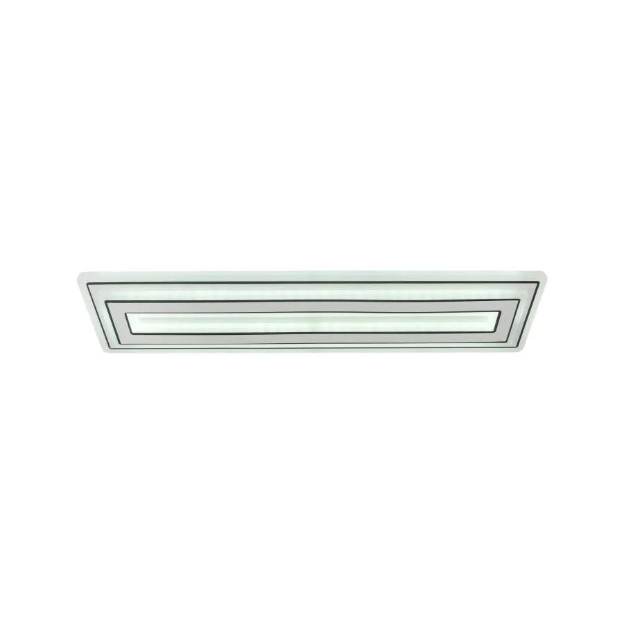 Żyrandol LED CHLOE 100 W, liniowy, światło zimne/ciepłe/neutralne, czarno-biały