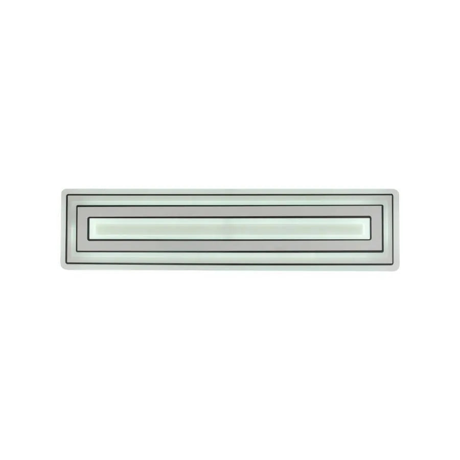 Żyrandol LED CHLOE 100 W, liniowy, światło zimne/ciepłe/neutralne, czarno-biały
