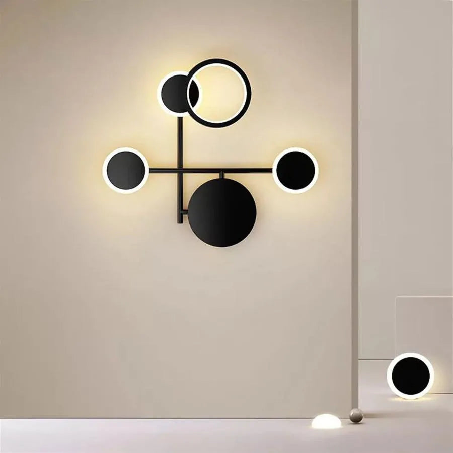 Lampa ścienna LED Clytia 25W czarna