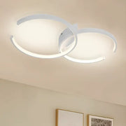Żyrandol LED z pilotem NOAH 64W, 2 elementy, światło zimne/ciepłe/neutralne, ściemnialny, biały