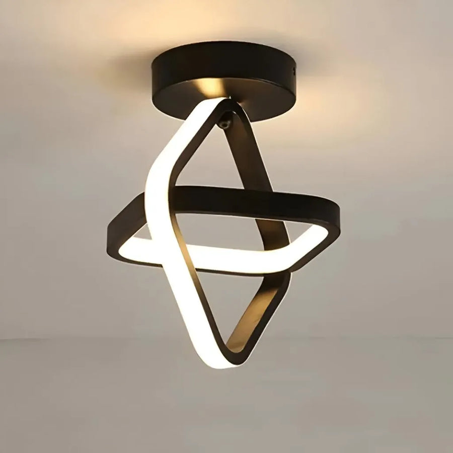 Żyrandol LED VERTEX CUBUS 13W, zimne/ciepłe/neutralne światło, czarny