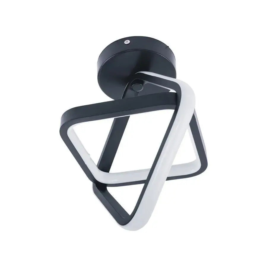 Żyrandol LED VERTEX CUBUS 13W, zimne/ciepłe/neutralne światło, czarny
