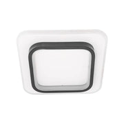 Żyrandol LED Khai 20W Czarny Biały