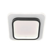Żyrandol LED Khai 20W Czarny Biały