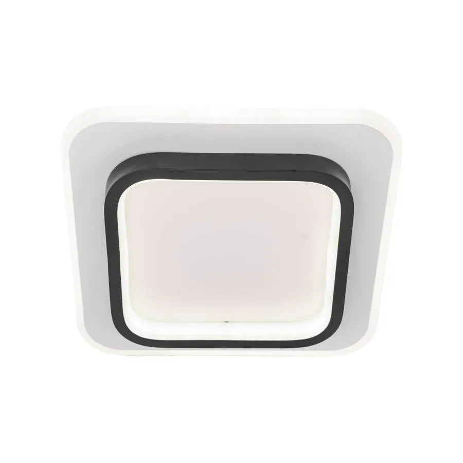 Żyrandol LED Khai 20W Czarny Biały