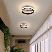 Żyrandol LED VICTORIA 16W, okrągły, światło zimne/ciepłe/neutralne, czarno-biały