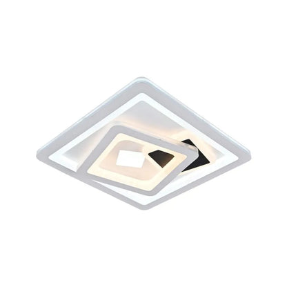Żyrandol LED Juliette 36W Czarny Biały 