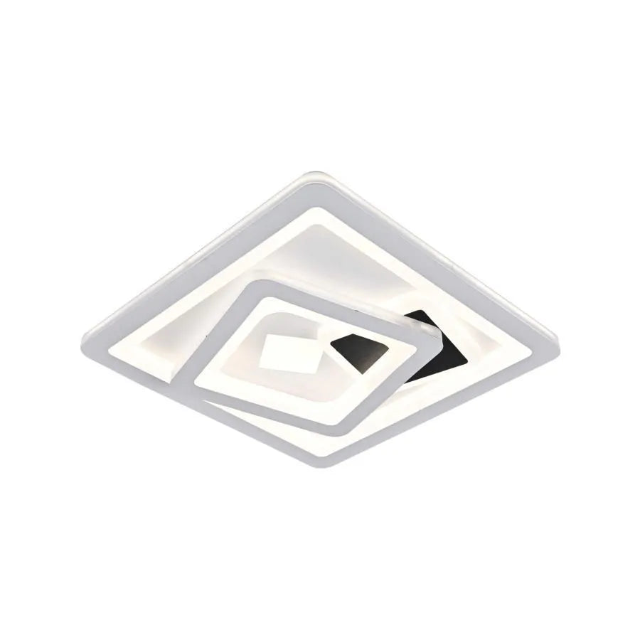 Żyrandol LED Juliette 36W Czarny Biały 