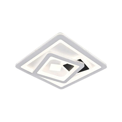 Żyrandol LED Juliette 36W Czarny Biały 