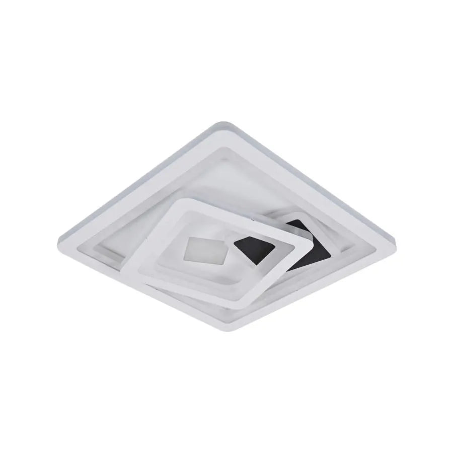 Żyrandol LED Juliette 36W Czarny Biały 