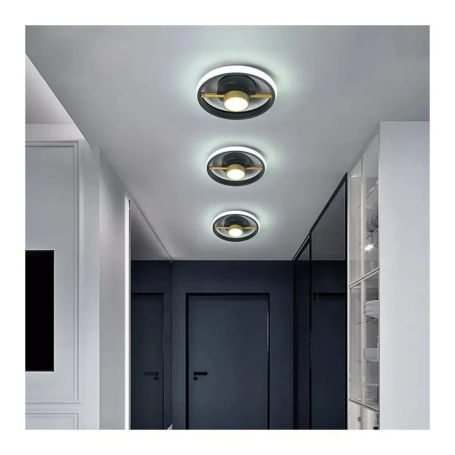 Żyrandol LED KEIKO 46W, zimne/ciepłe/neutralne światło, czarny