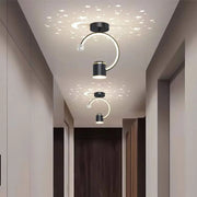 Żyrandol LED KENYA 34W, zimne/ciepłe/neutralne światło, czarny