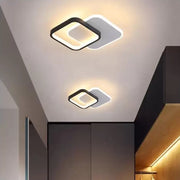Żyrandol LED MARCELO 30W, Światło zimne/ciepłe/neutralne, czarno-białe