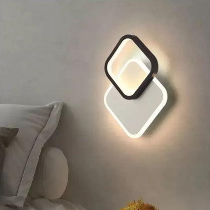Żyrandol LED MARCELO 30W, Światło zimne/ciepłe/neutralne, czarno-białe