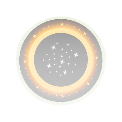 Żyrandol LED GUARELLA, 18 W, światło zimne/ciepłe/neutralne, biały 