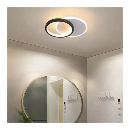 Żyrandol LED MARIO 24W, Światło zimne/ciepłe/neutralne, czarno-białe
