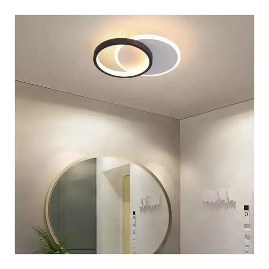 Mario LED Żyrandol 24W Zimne/Ciepłe/Neutralne Światło Czarny Biały