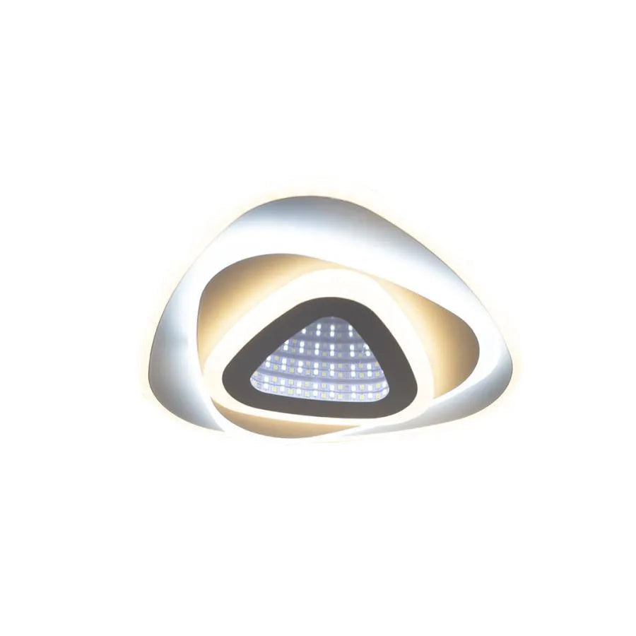Żyrandol LED NEXA Triangle 3D 36W, biały, zimne/ciepłe/neutralne światło