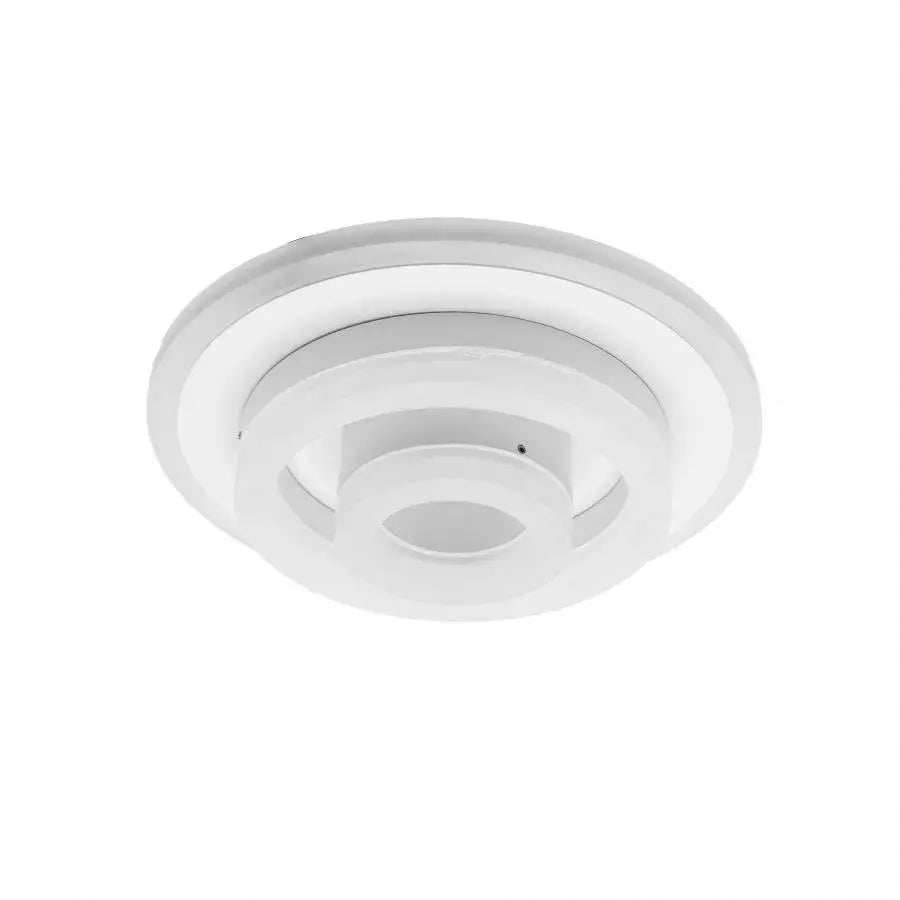 Żyrandol LED MILLIE 24W, średnica 20 cm, okrągły, ciepłe/neutralne światło, biały