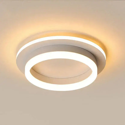 Nowoczesny żyrandol LED 24W, średnica 20 cm, okrągły, światło zimne/ciepłe/neutralne, biały