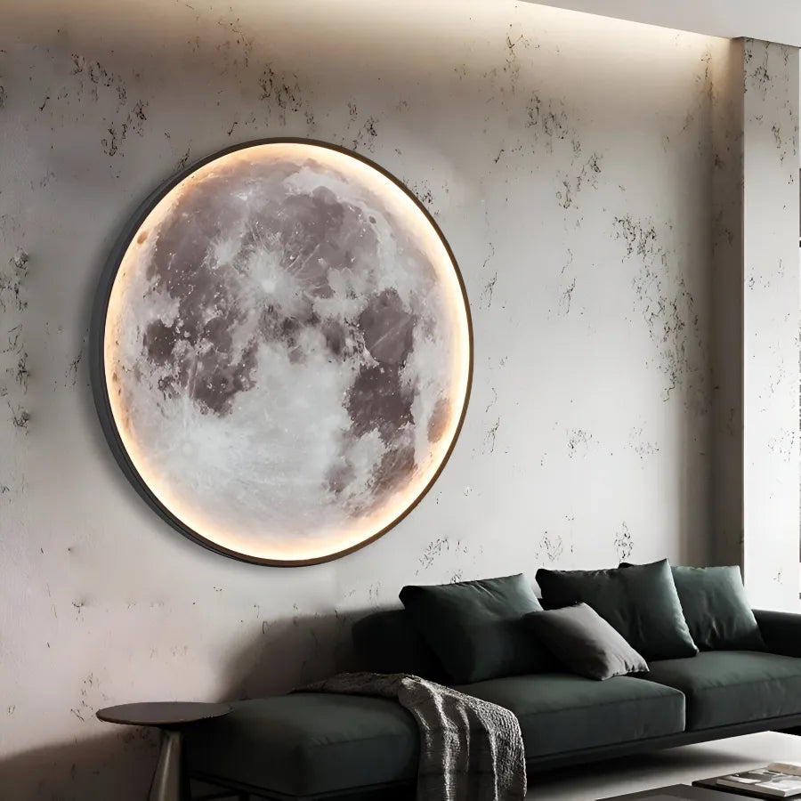 Dekoracyjna lampa ścienna LED Luna 45W średnica 80CM 3000/4000/6000K