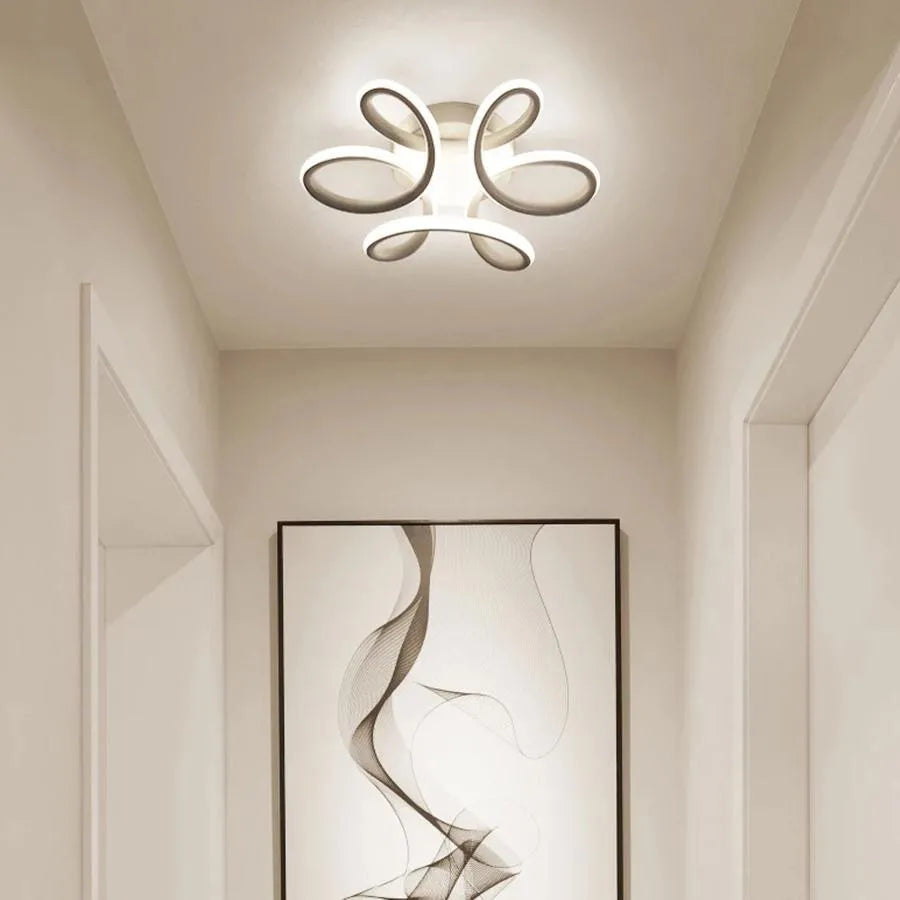 Żyrandol LED PANZEA 36W, Światło zimne/ciepłe/neutralne, biały