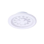 Żyrandol LED Clover RGB RÓŻOWY 24W, Światło zimne/ciepłe/neutralne, Biały