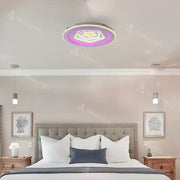 Żyrandol LED z pilotem MEIRA RGB, 180 W, światło zimne/ciepłe/neutralne, ściemnialny, biały