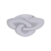 Żyrandol LED ARROW 48W, średnica 20 cm, światło zimne/ciepłe/neutralne, biały 