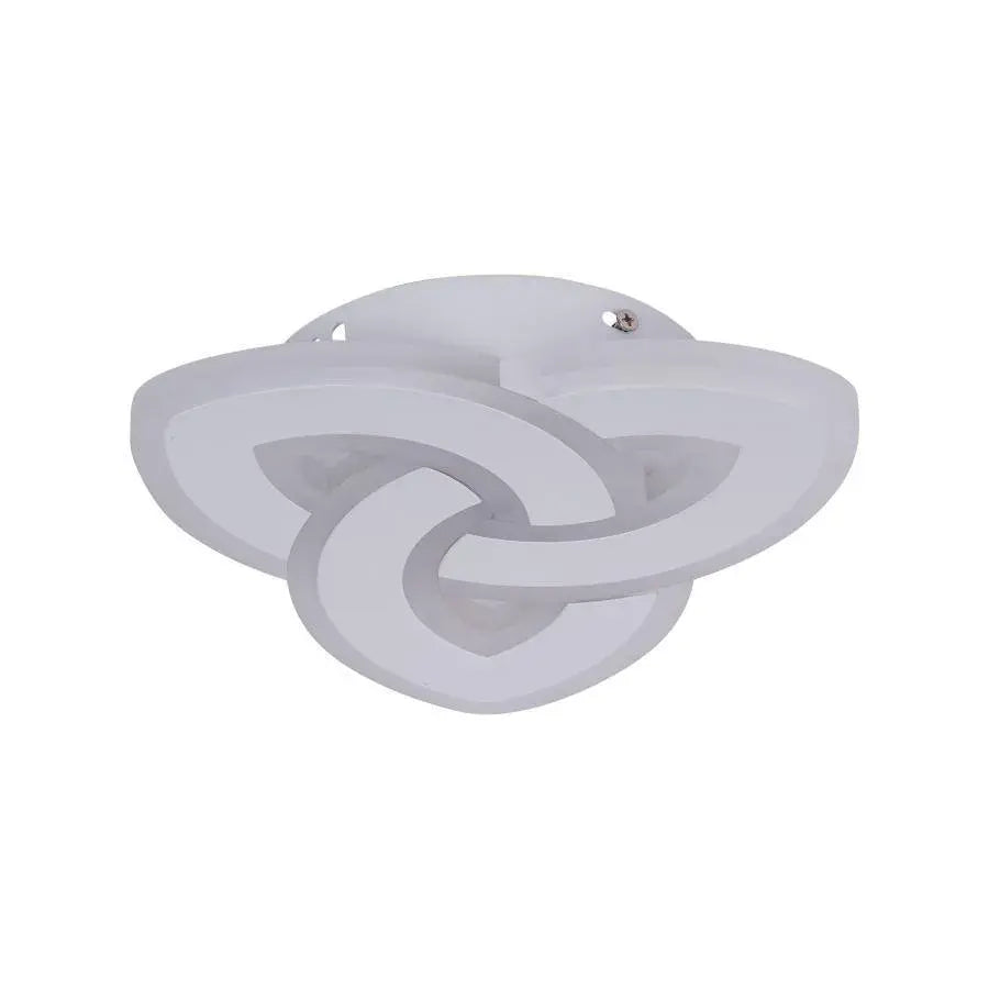 Żyrandol LED ARROW 48W, średnica 20 cm, światło zimne/ciepłe/neutralne, biały 
