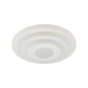 Żyrandol 3D LED NIVARA okrągły, średnica 30 cm, 20 W RGB, biały, zimne/ciepłe/neutralne światło 
