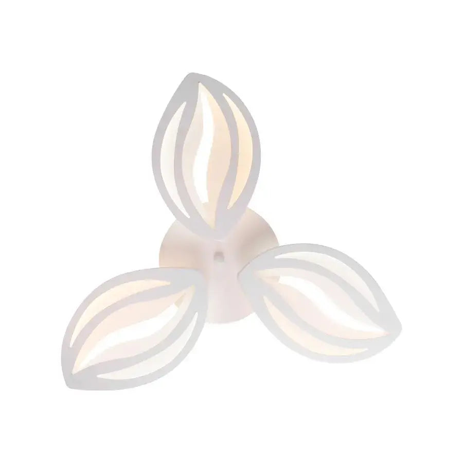 Żyrandol LED ORCHID 39W z pilotem, 3 płatki, światło zimne/ciepłe/neutralne, ściemnialny, biały 