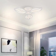 Żyrandol LED ORCHID 39W z pilotem, 3 płatki, światło zimne/ciepłe/neutralne, ściemnialny, biały 