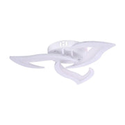 Żyrandol LED z pilotem LOTUS, 48 W, 3 płatki, zimne/ciepłe/neutralne światło, ściemnialny, biały