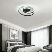 Żyrandol LED z pilotem VECTOR ARCADIA 67W, Światło zimne/ciepłe/neutralne, Ściemnialny, Czarny