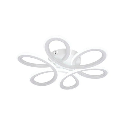 Żyrandol LED ELIZA z pilotem, 65W, światło zimne/ciepłe/neutralne, ściemnialny, biały 