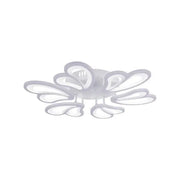 Żyrandol LED z pilotem BLOSSOM, 72 W, 6 płatków, zimne/ciepłe/neutralne światło, ściemnialny, biały
