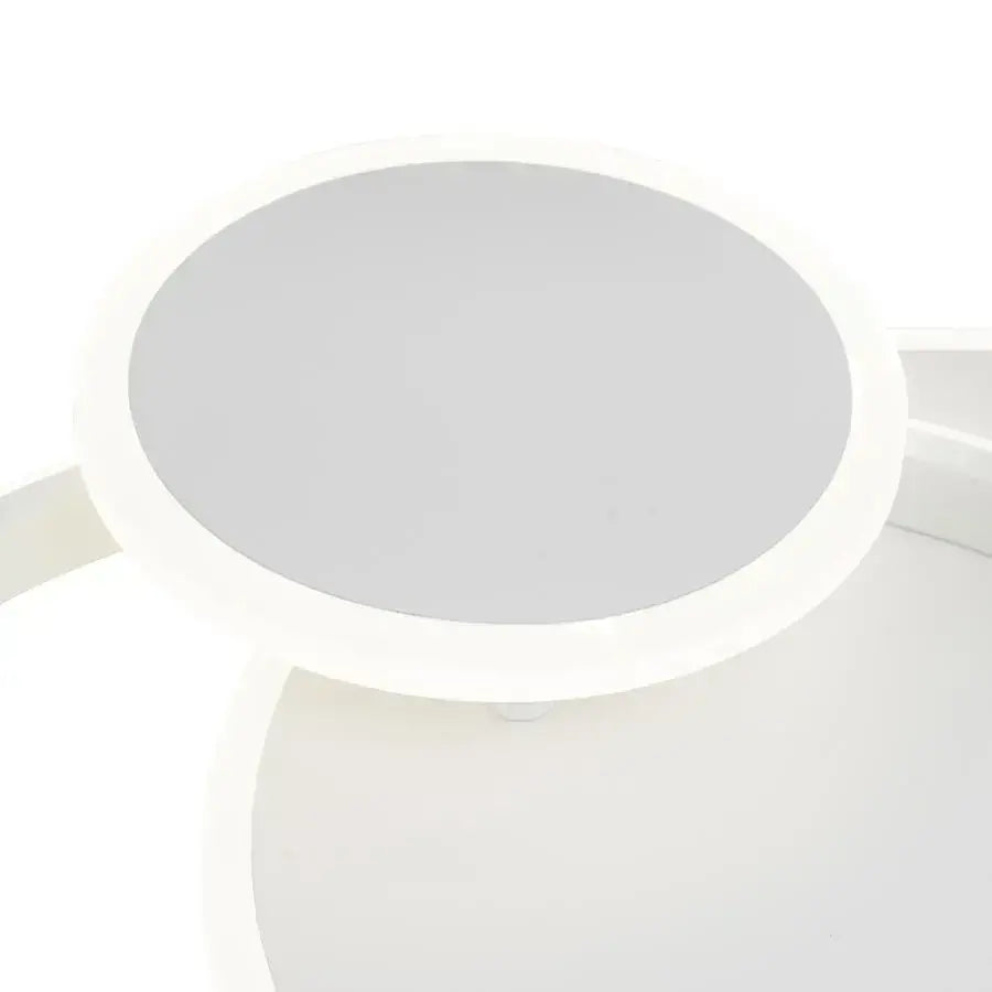 Żyrandol LED Silvian z pilotem z 3 okręgami 58 W Zimne/Ciepłe/Neutralne światło Ściemnialne białe