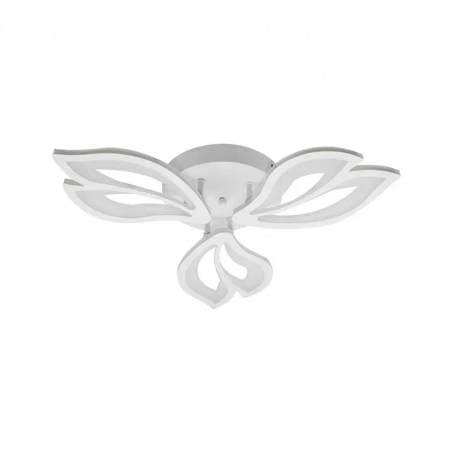 Żyrandol LED LILY 44W z pilotem, 3 elementy, światło zimne/ciepłe/neutralne, ściemnialny, biały