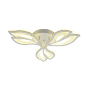 Żyrandol LED LILY 44W z pilotem, 3 elementy, światło zimne/ciepłe/neutralne, ściemnialny, biały