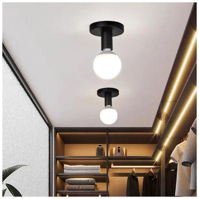 Żyrandol MODERNIST Mono 1x E27, czarny, nowoczesny design