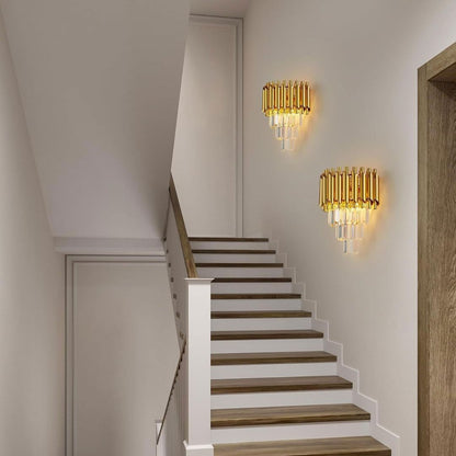Aplica Candelabru Cristal VERSAILLES Piccolo, 2xE14, Auriu
