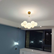 LOFT BAGLIORE Arsenio żyrandol wiszący, 7x G9, złoty, regulowana wysokość